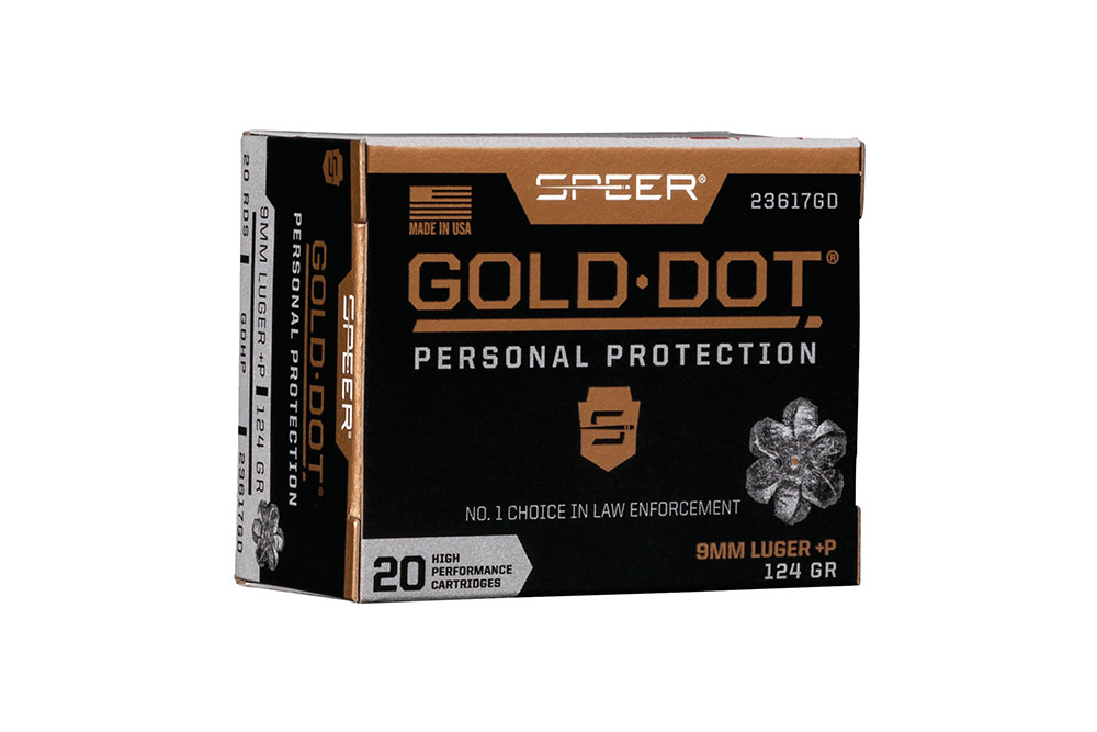Speer Gold Dot 124gr +P